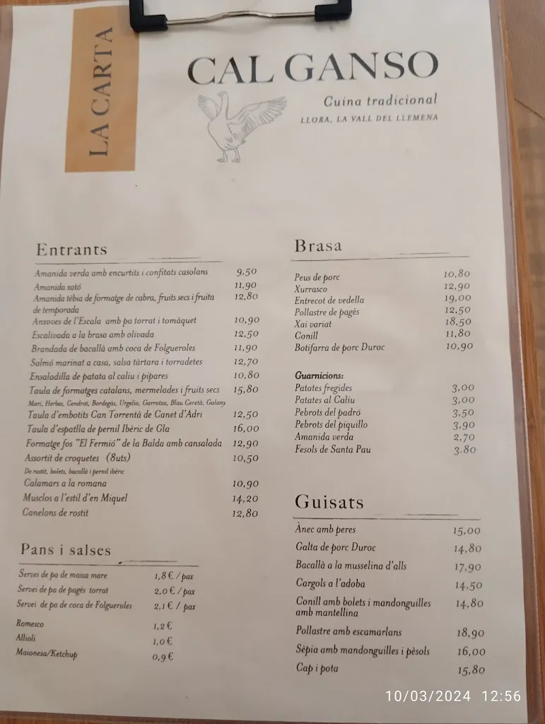 Menu_Cal Ganxo_Puigpelat_immagine_2