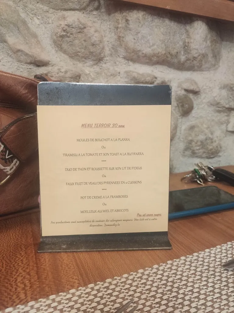 Menu_Restaurant LA FERRERIA_Prades_image_4