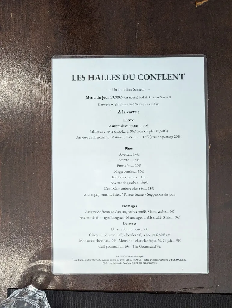 Menu_Les Halles du Conflent_Prades_image_3