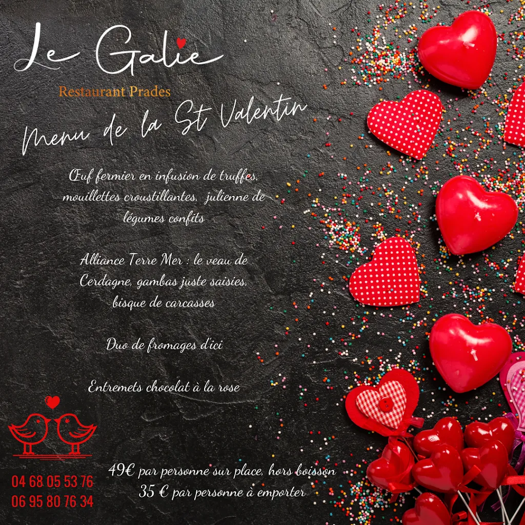 Menu_TRAITEUR Le Galie, Chef à domicile_Prades_image_1