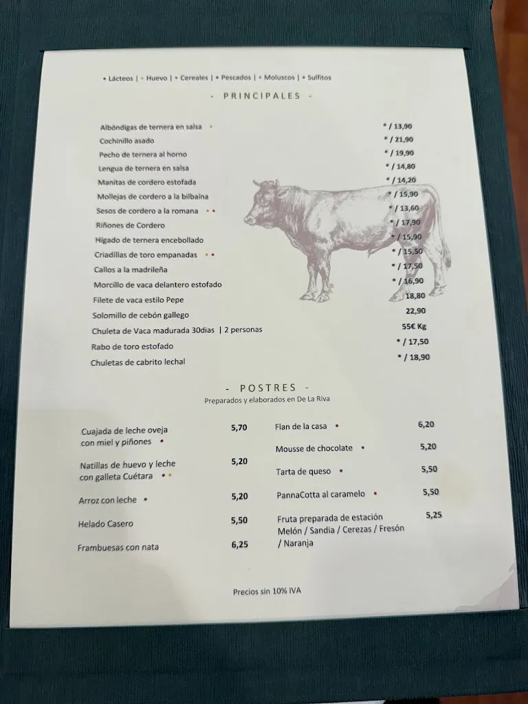 Menu_De la Riva_Riba La_image_1