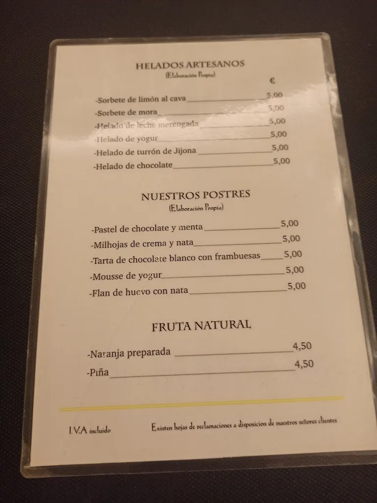 Menu_Restaurante Arrocería de María_María_image_2