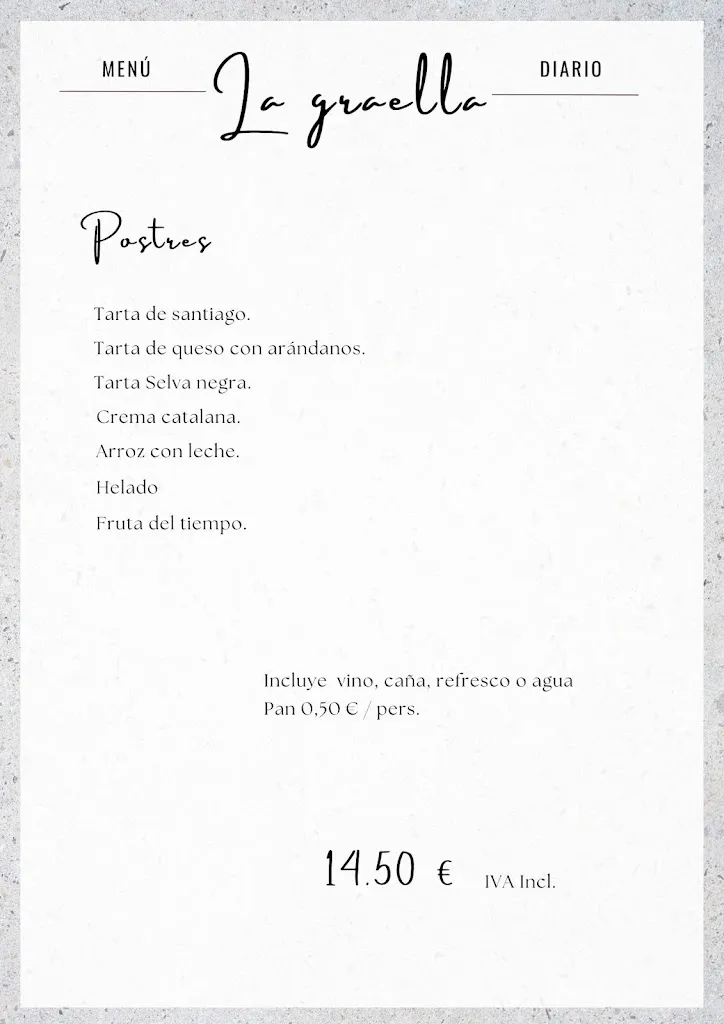 Menu_La Graella Restaurant_Riudecols_image_2