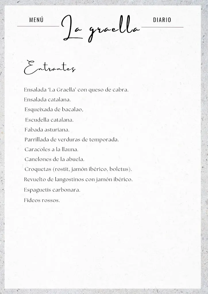 Menu_La Graella Restaurant_Riudecols_image_3
