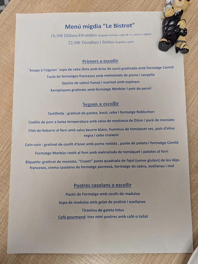 Menu_Le Bistrot_Reus_image_1