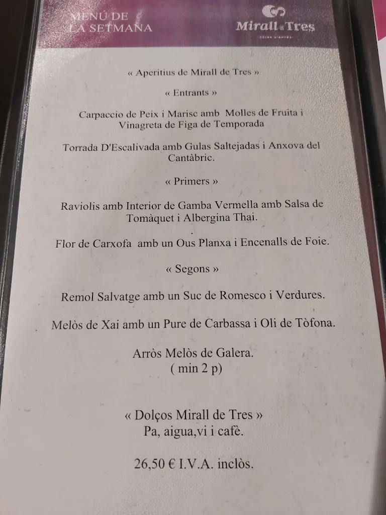 Menu_Mirall de Tres cuina d'Autor_Reus_image_1