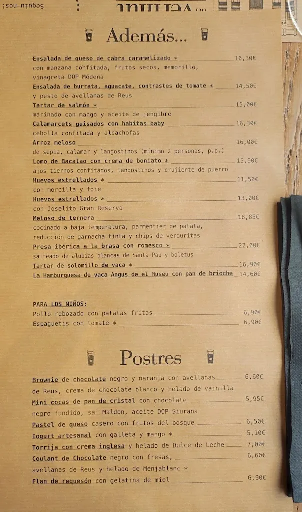 Menu_Restaurant del Museu del Vermut_Reus_image_3