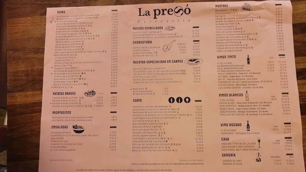 Menu_La Presó_Reus_image_4