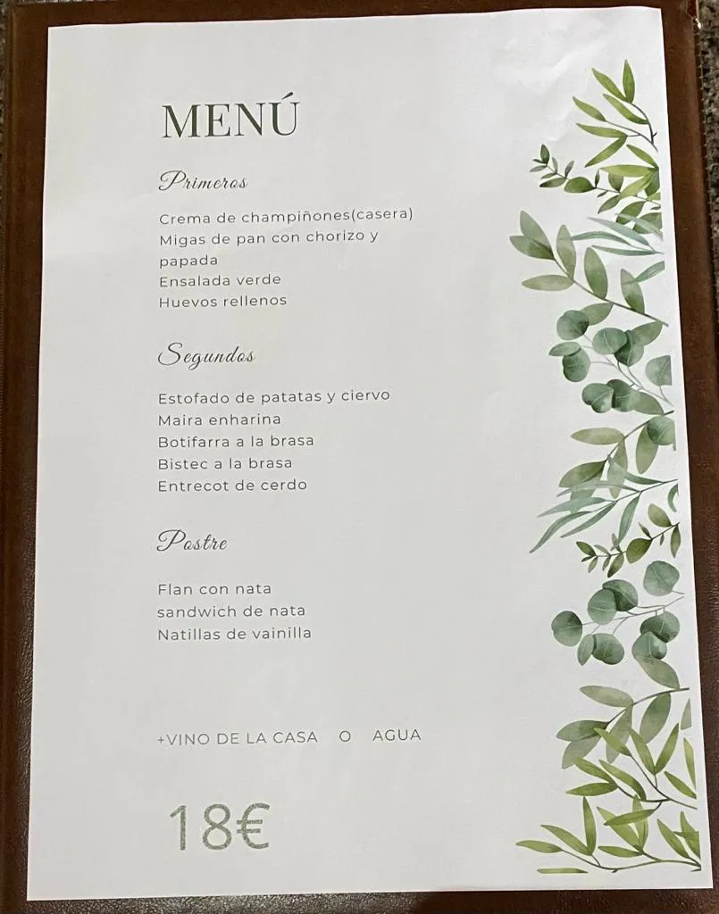Menu_Fonda Mas Pagès_Rodonyà_image_2