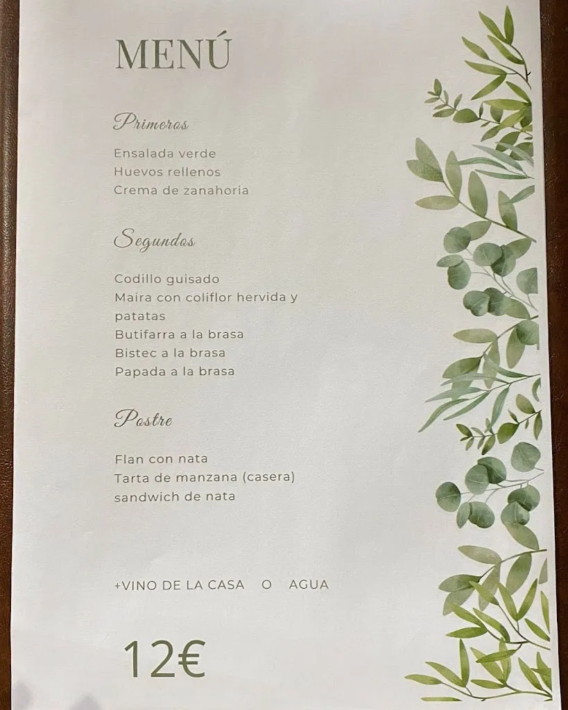 Menu_Fonda Mas Pagès_Rodonyà_image_3