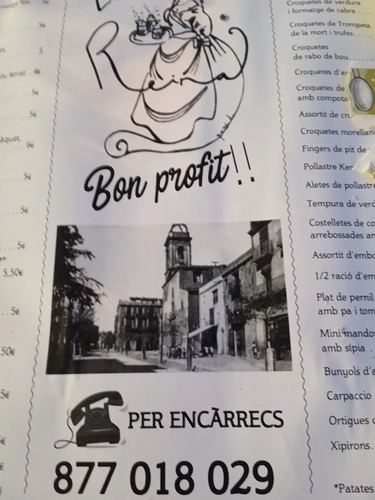 Menu_Bar La Lira_Roquetes_image_1