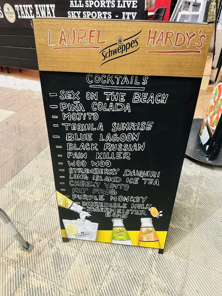 Menu_Laurel Hardy's Bar-Restaurant_Salou_image_1