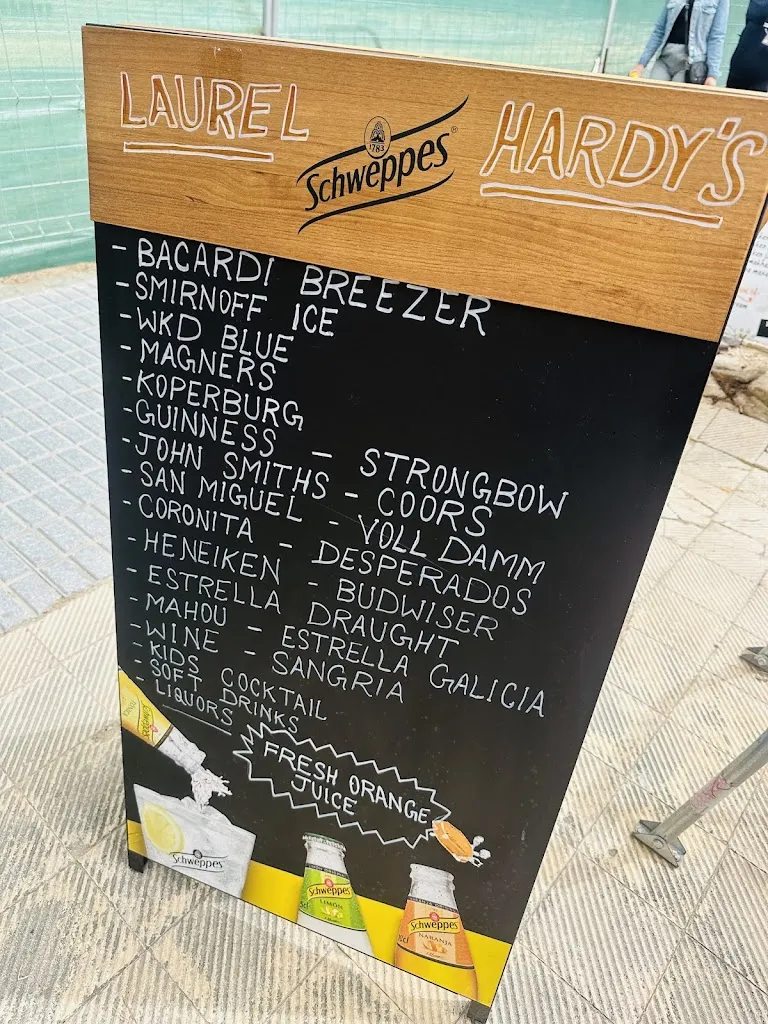 Menu_Laurel Hardy's Bar-Restaurant_Salou_image_3