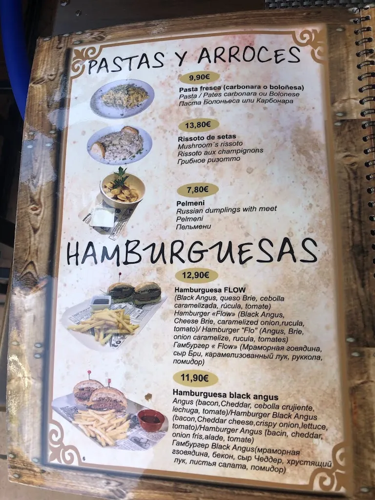 Menu_Flow Salou_Salou_image_1