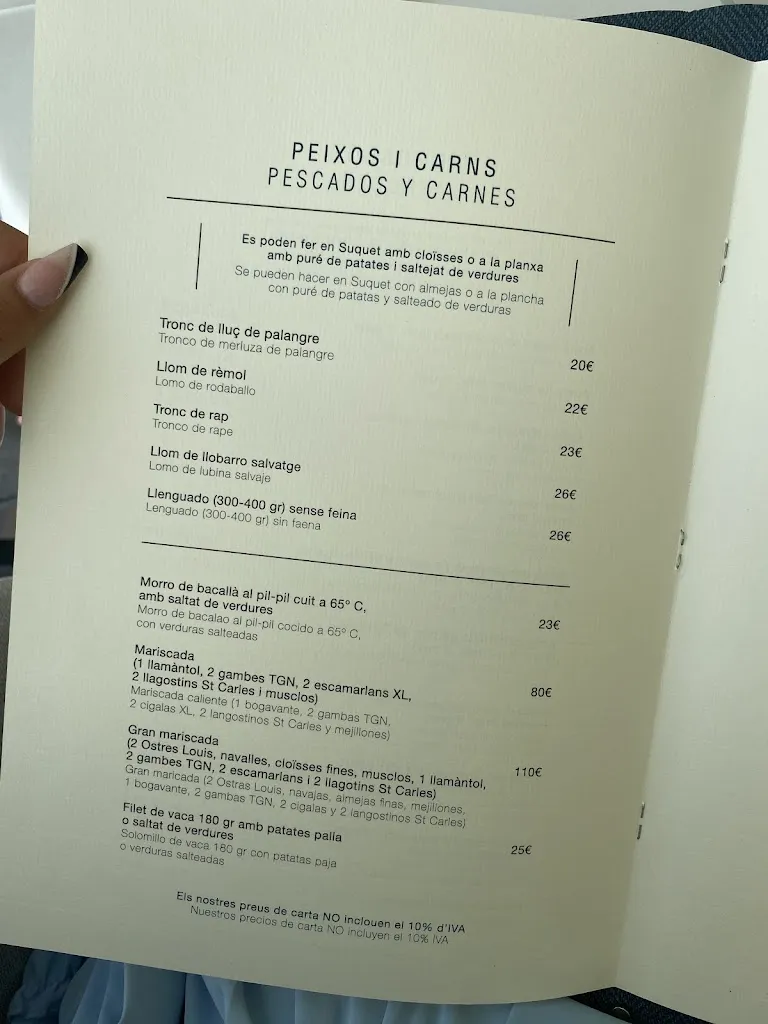 Menü_Restaurant Club Nàutic Salou_Salou_Bild_4