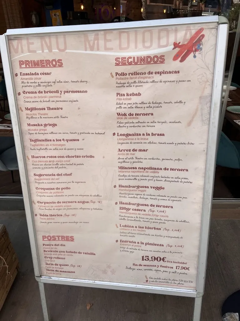 Menu_Theatre Town_Salou_image_1