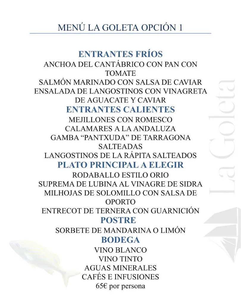 Menu_La Goleta Salou Restaurant_Salou_immagine_3