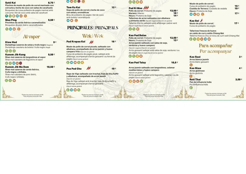 Menu_Restaurant Thai Salou_Salou_image_1
