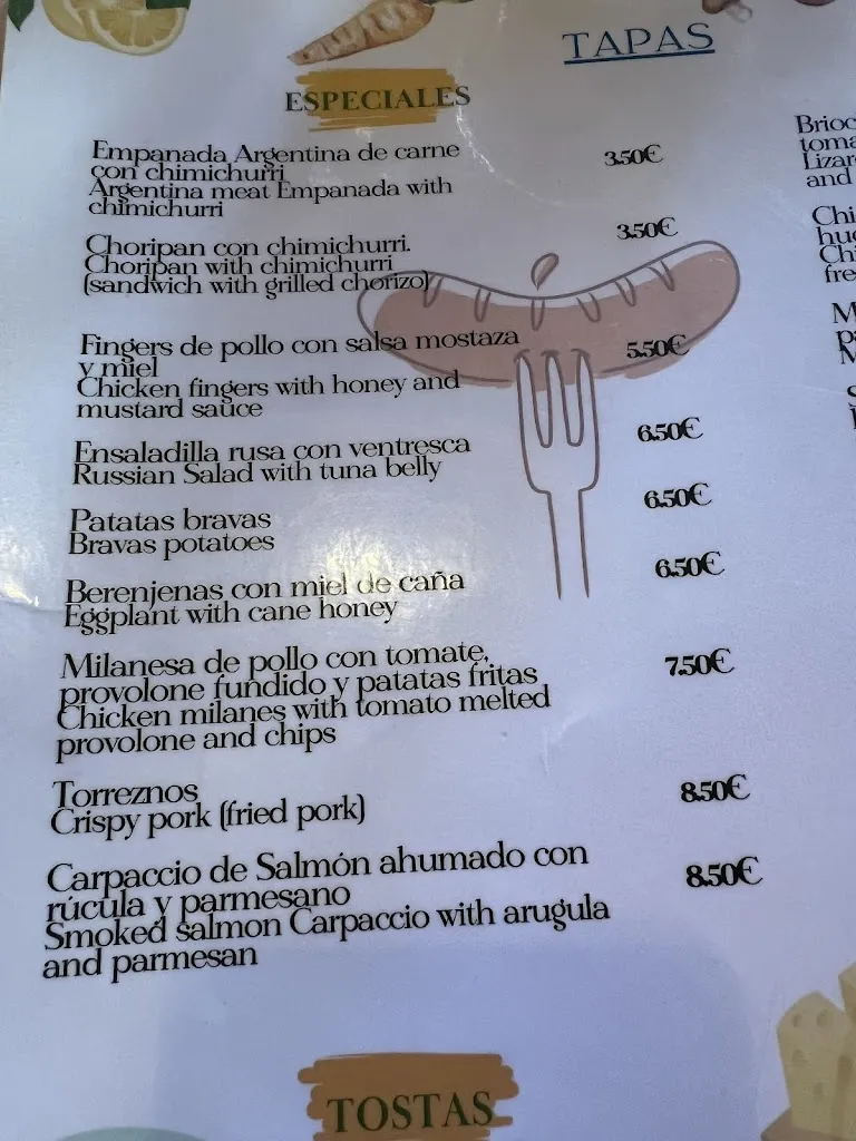 Menu_La Cantina De Floor_Garrucha_image_2