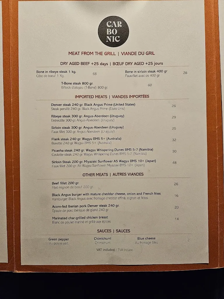 Menu_Carbònic Restaurant | Steakhouse_Salou_image_2
