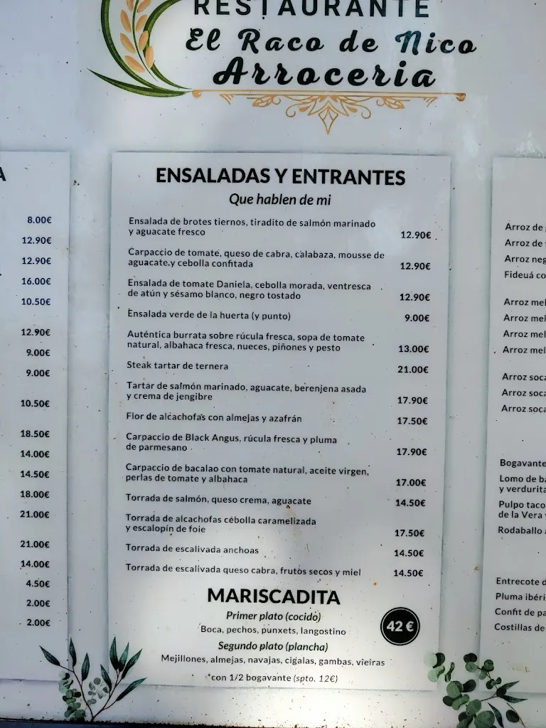 Menu_El Racó de Nico_Salou_image_4