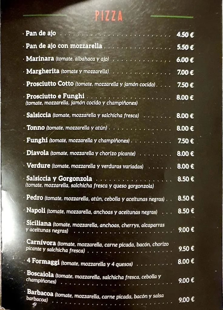 Menu_La Trattoria da Marco_Garrucha_image_2