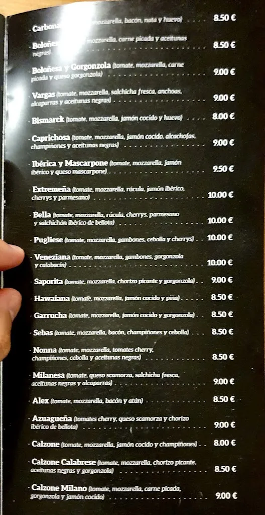 Menu_La Trattoria da Marco_Garrucha_image_3