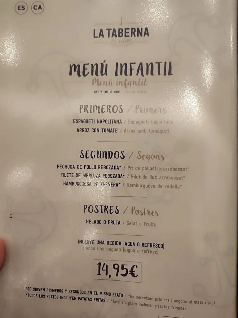 Menu_La Taberna del Áncora_Salou_image_4
