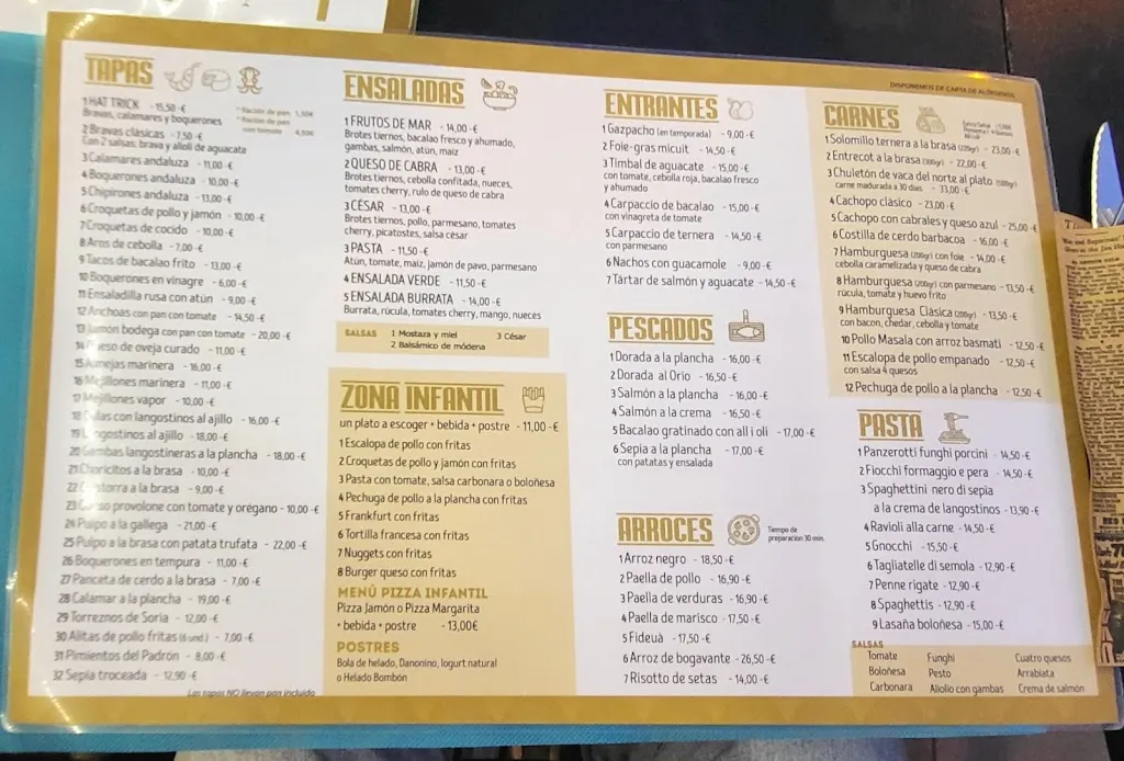 Menu_Restaurant VistaMar Salou_Salou_image_4