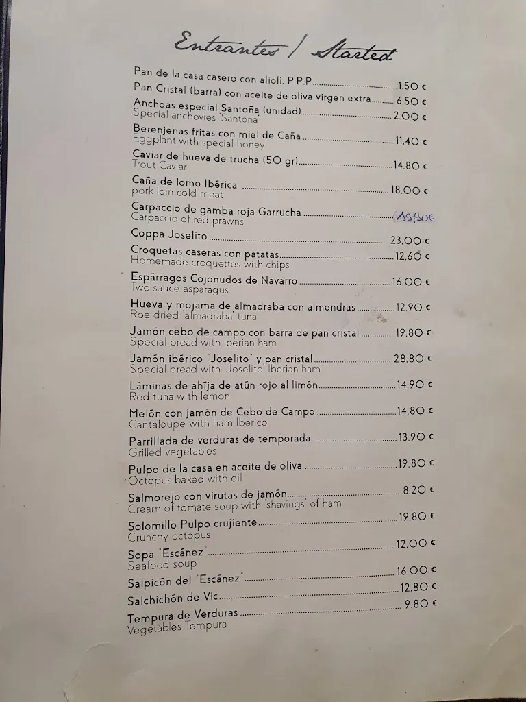 Menu_Restaurante Escánez_Garrucha_immagine_1