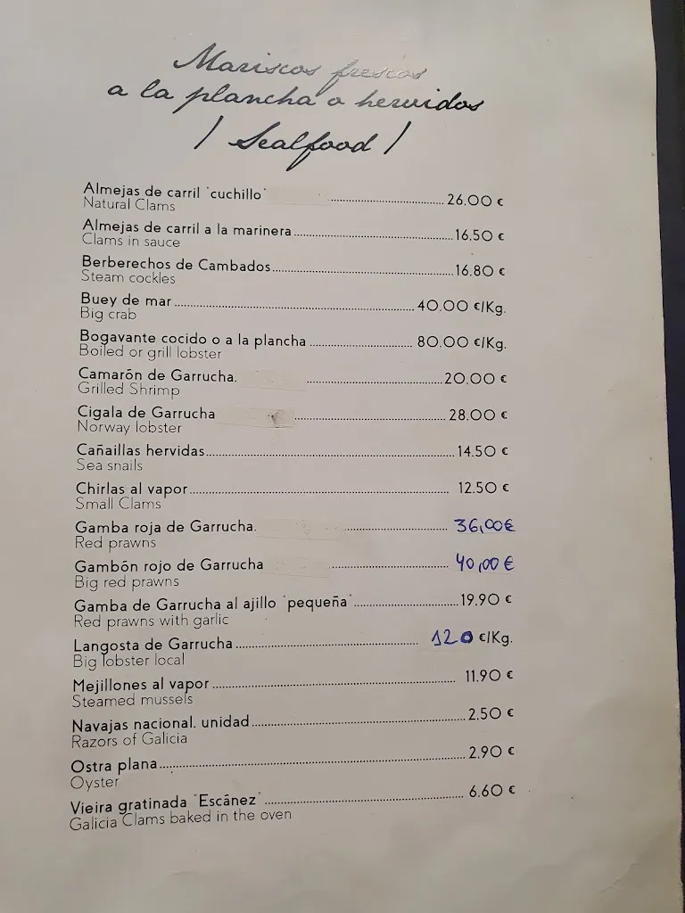 Menu_Restaurante Escánez_Garrucha_immagine_2