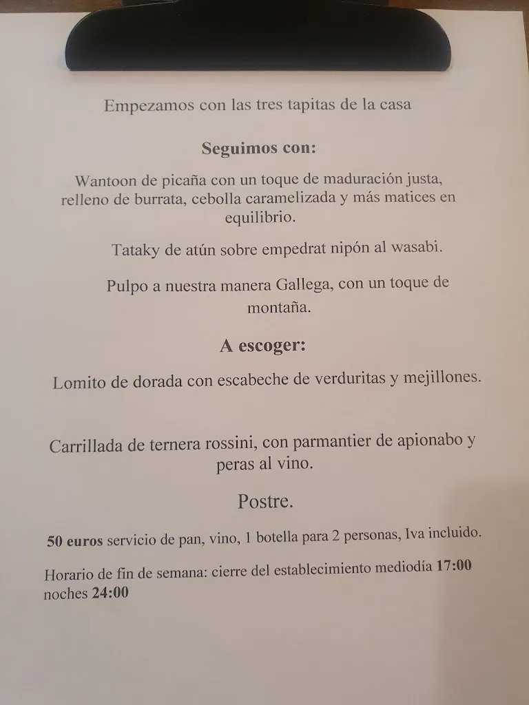 Menu_Restaurant La Morera_Salou_image_3