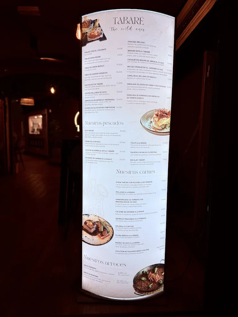 Menu_Tabaré Gastrobar_Salou_image_2