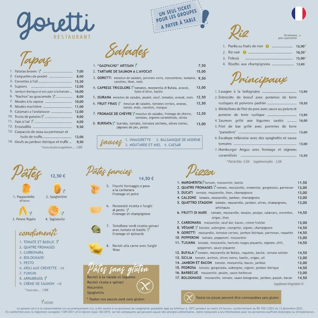 Menu_Restaurant Goretti Salou_Salou_image_1