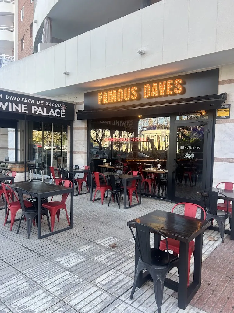 Famous Daves restaurant in Salou