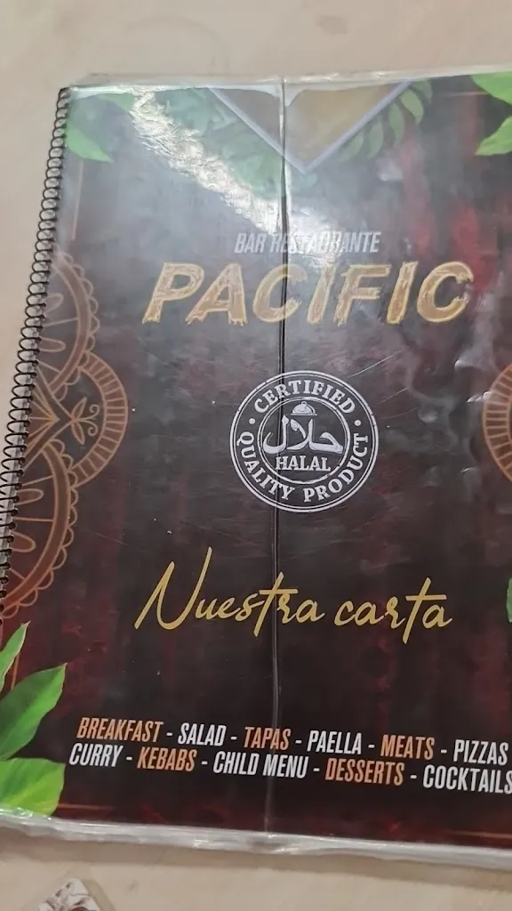 Menu_BAR & RESTAURANT PACIFIC_Salou_image_1