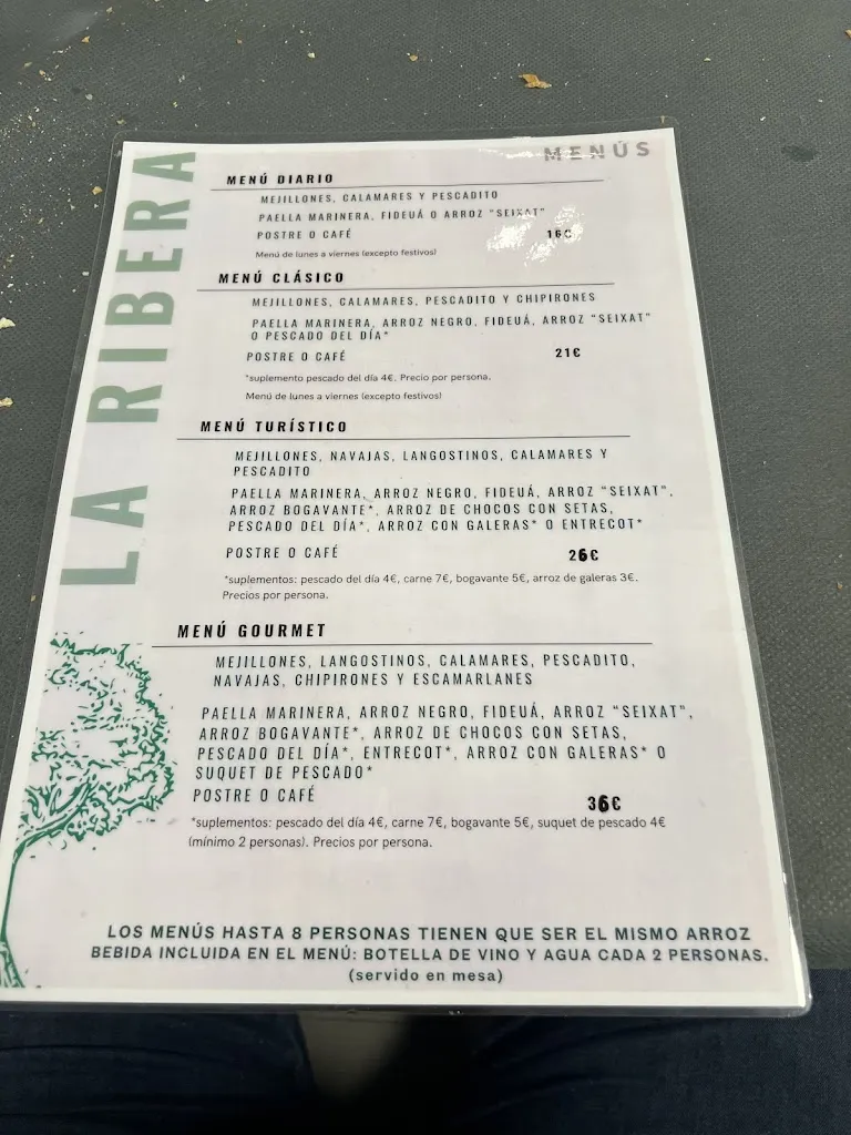 Menu_Restaurant La Ribera_Sant Carles de la Ràpita_immagine_4