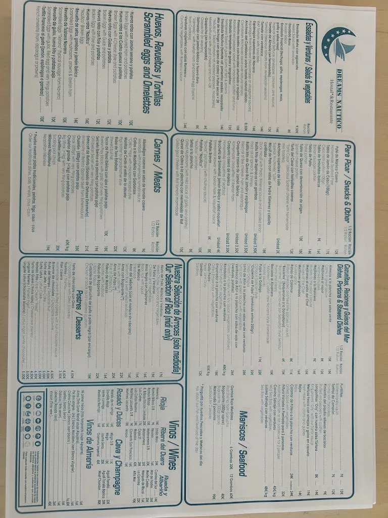 Menu_Náutico de Garrucha_Garrucha_immagine_2