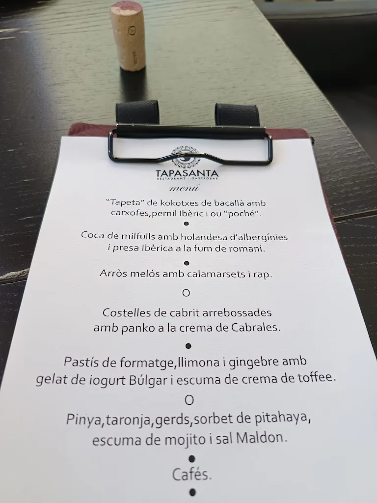 Menu_Tapasanta_Sant Carles de la Ràpita_image_1