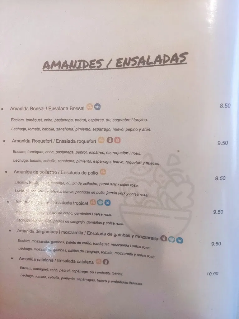 Menu_Restaurant Pizzeria Bonsai _Sant Carles de la Ràpita_immagine_4