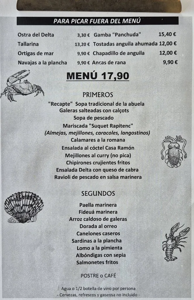 Menu_Casa Ramon Marinés_Sant Carles de la Ràpita_image_2