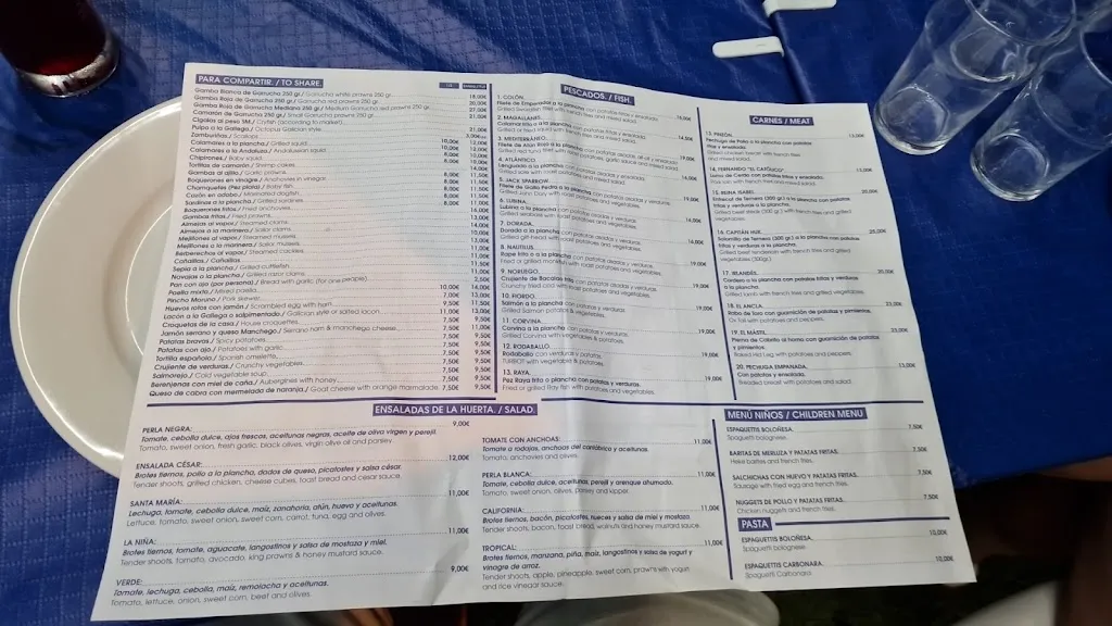 Menu_La Pinta Restaurante_Garrucha_image_4