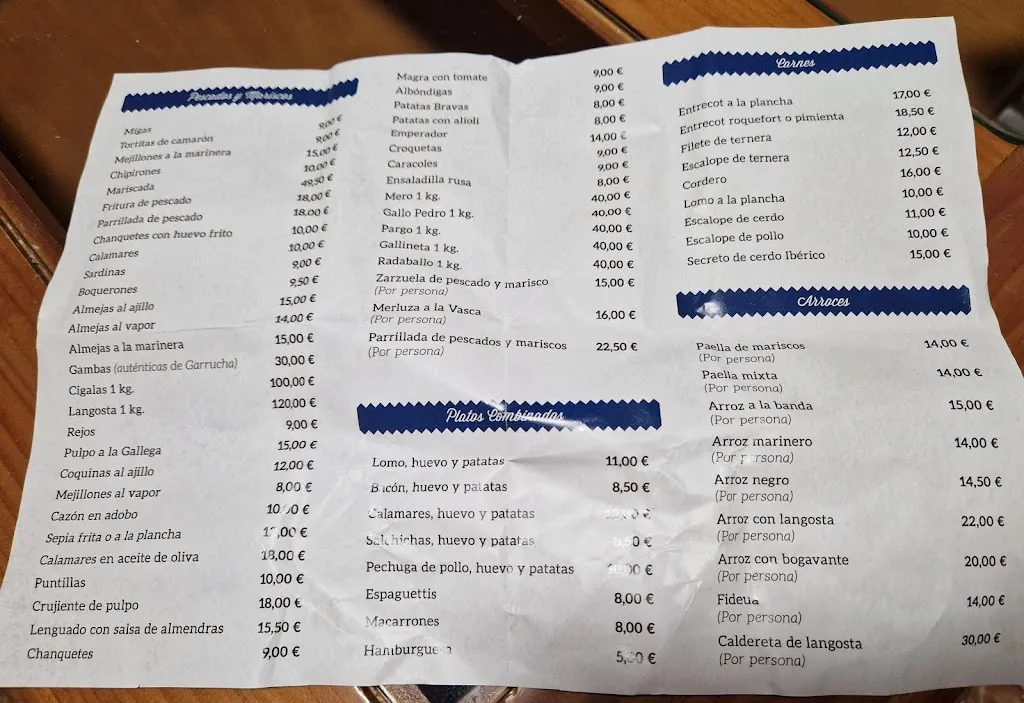 Menu_Restaurante Mesón del Pescador_Garrucha_image_1