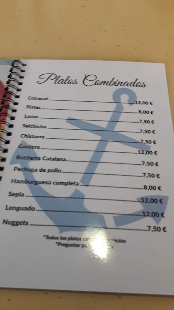 Menu_Alamar Bar_Sant Carles de la Ràpita_image_4