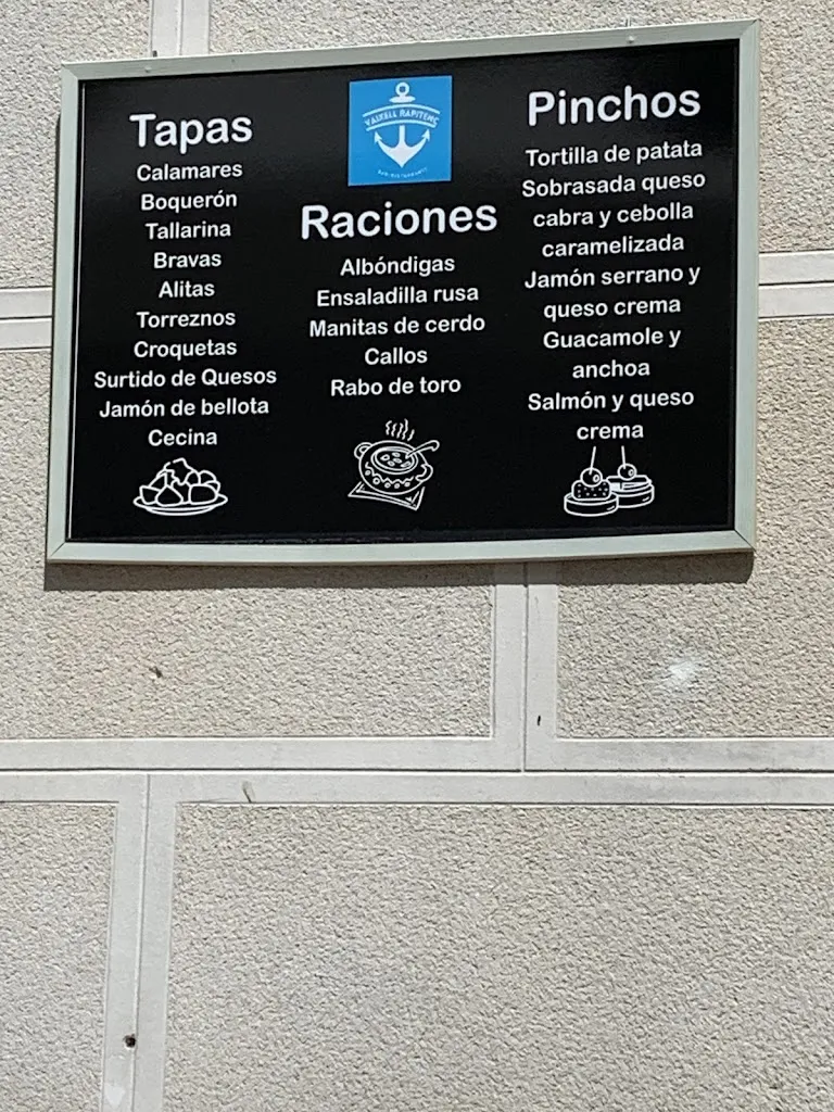 Menu_Bar-Restaurant Vaixell Rapitenc_Sant Carles de la Ràpita_image_2