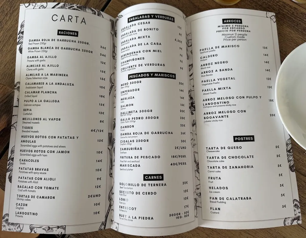 Menu_La perla negra_Garrucha_image_1