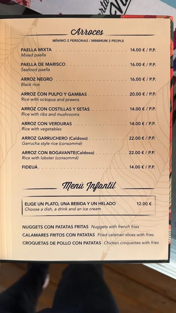 Menu_El Cafetín Del Puerto_Garrucha_image_1