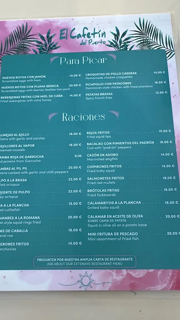 Menu_El Cafetín Del Puerto_Garrucha_image_3