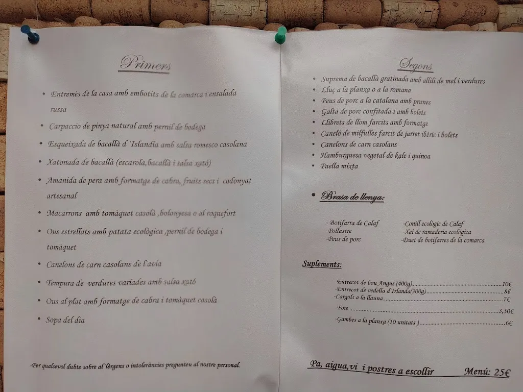 Menu_El Racó de Cal Ton_Santa Coloma de Queralt_image_2