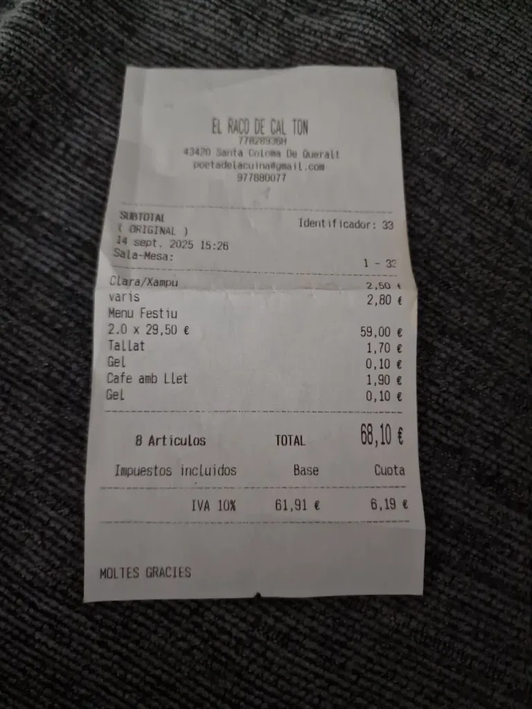 California_El Racó de Cal Ton_Santa Coloma de Queralt_review